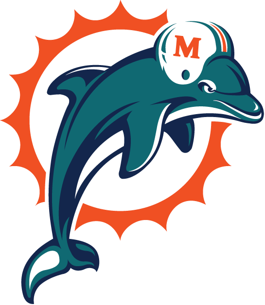 Miami Dolphins 1997-2012 Primary Logo t shirts iron on transfers